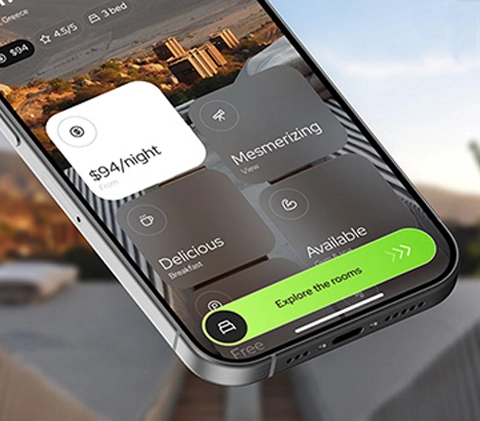 Smart Room UI/UX Design for a Luxury Hotel App
